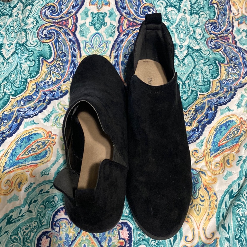 Black booties